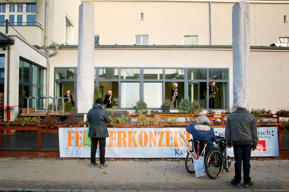 Fensterkonzert in Karlshorst